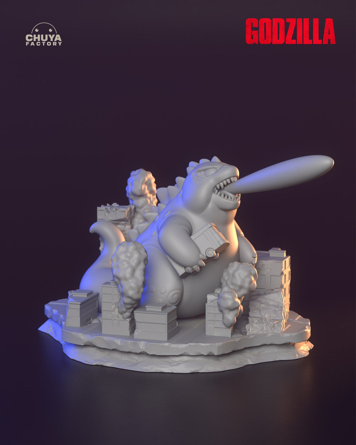 Chibi Godzilla resin figure