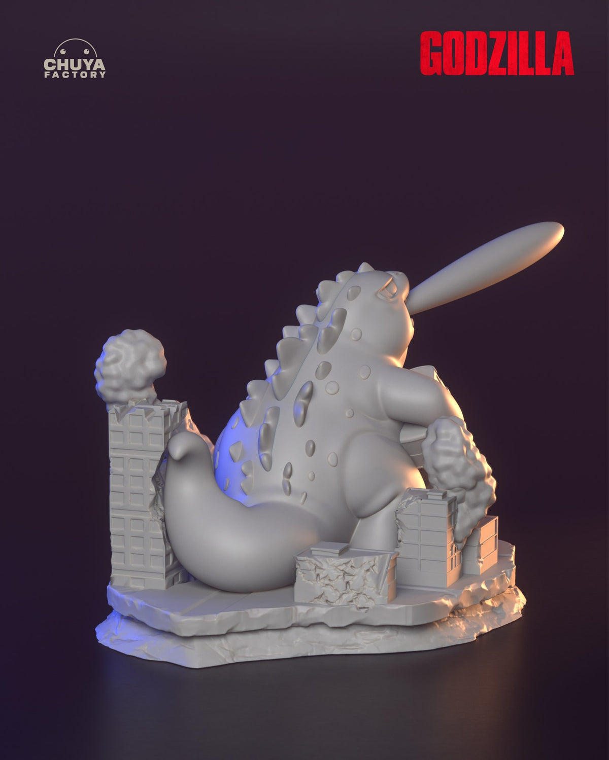 Chibi Godzilla resin figure