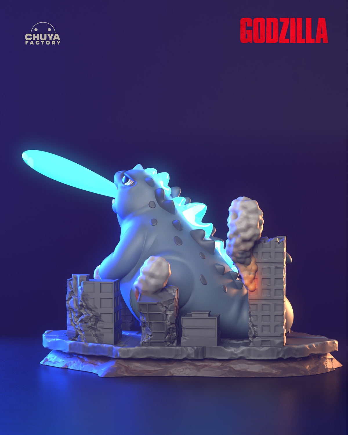 Chibi Godzilla resin figure