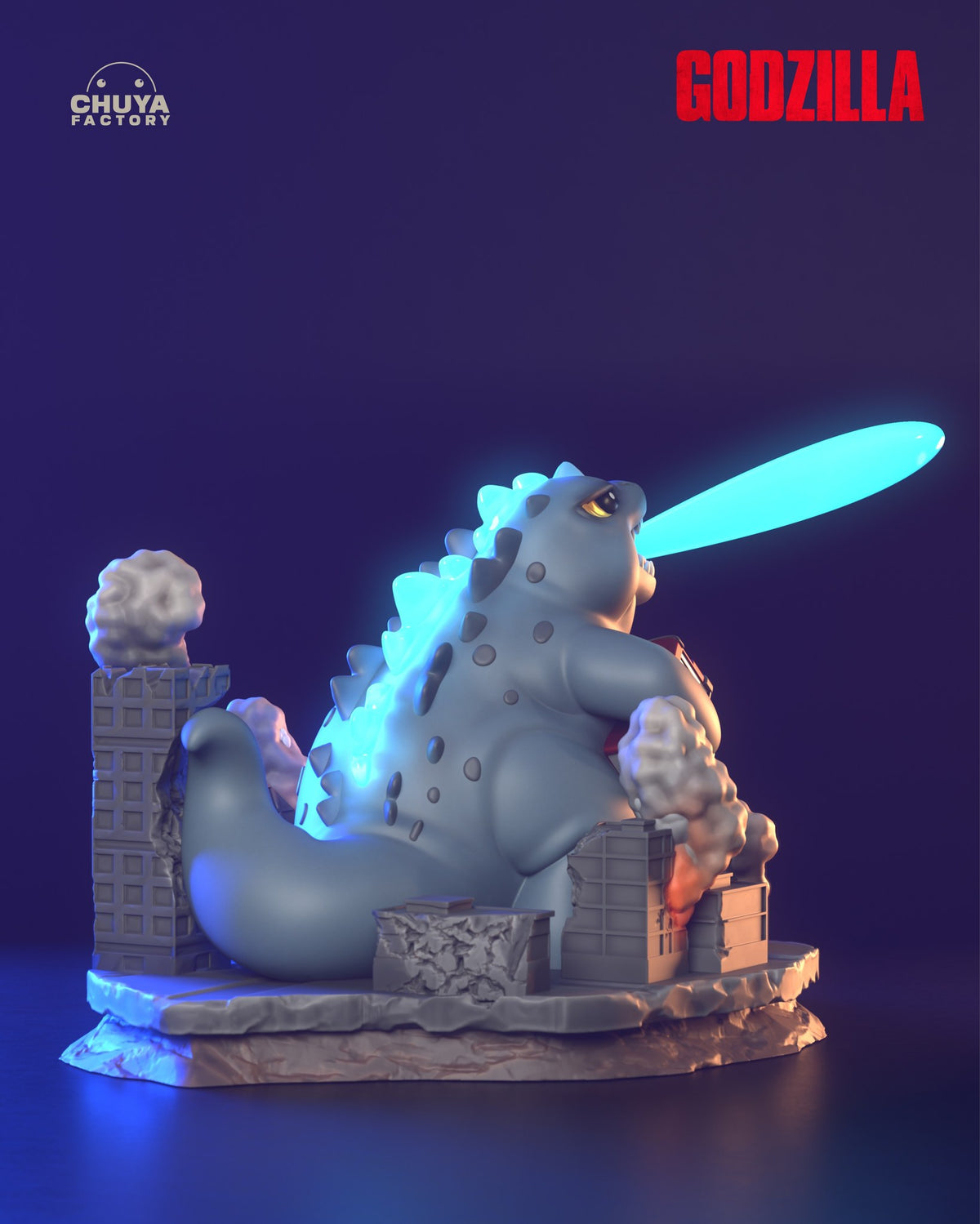 Chibi Godzilla resin figure
