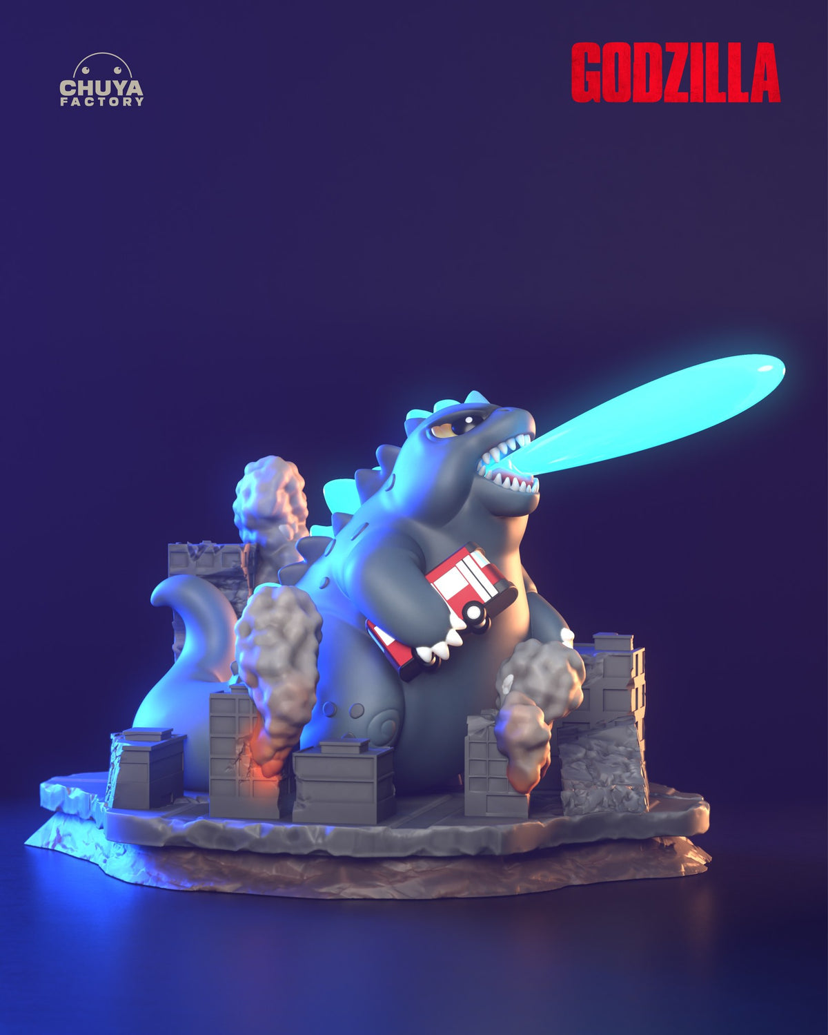 Chibi Godzilla resin figure
