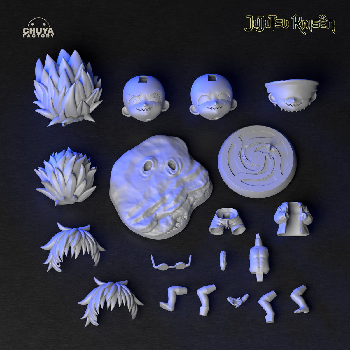 Chibi Gojo resin figure