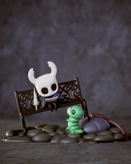 Chibi Hollow Knight resin figure