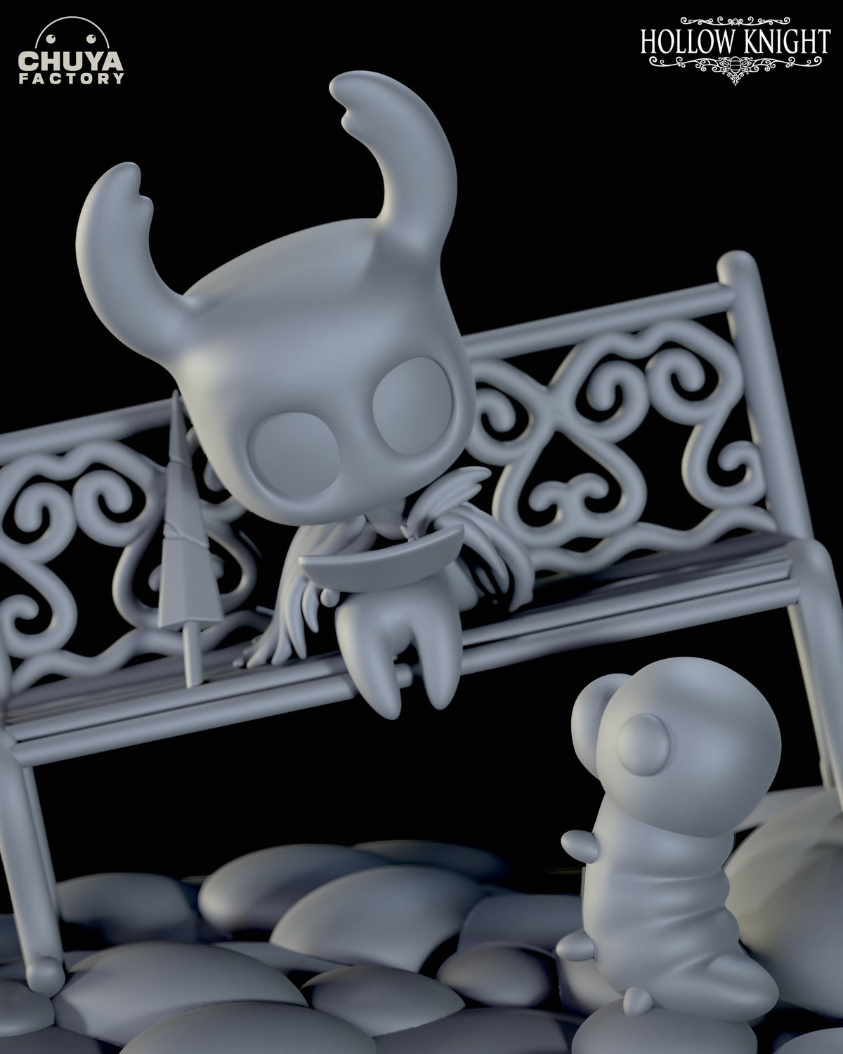 Chibi Hollow Knight resin figure