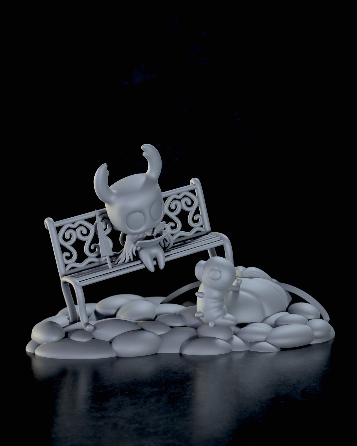 Chibi Hollow Knight resin figure