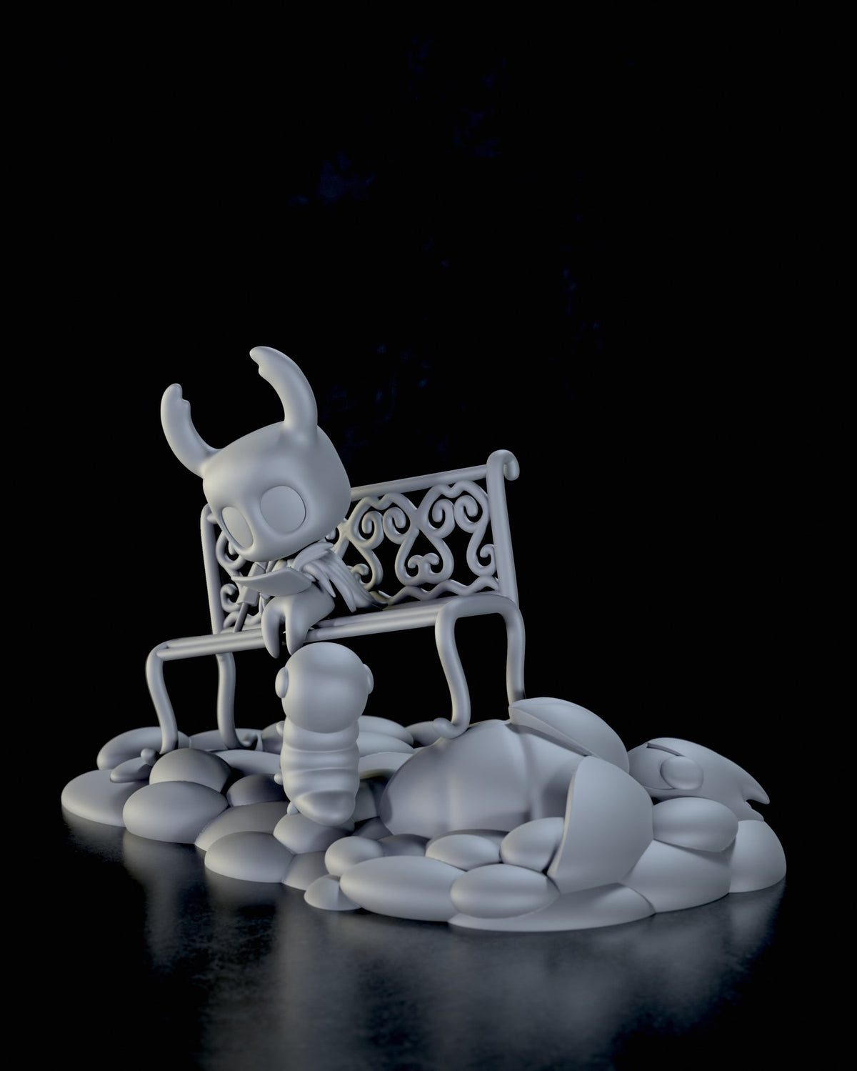 Chibi Hollow Knight resin figure