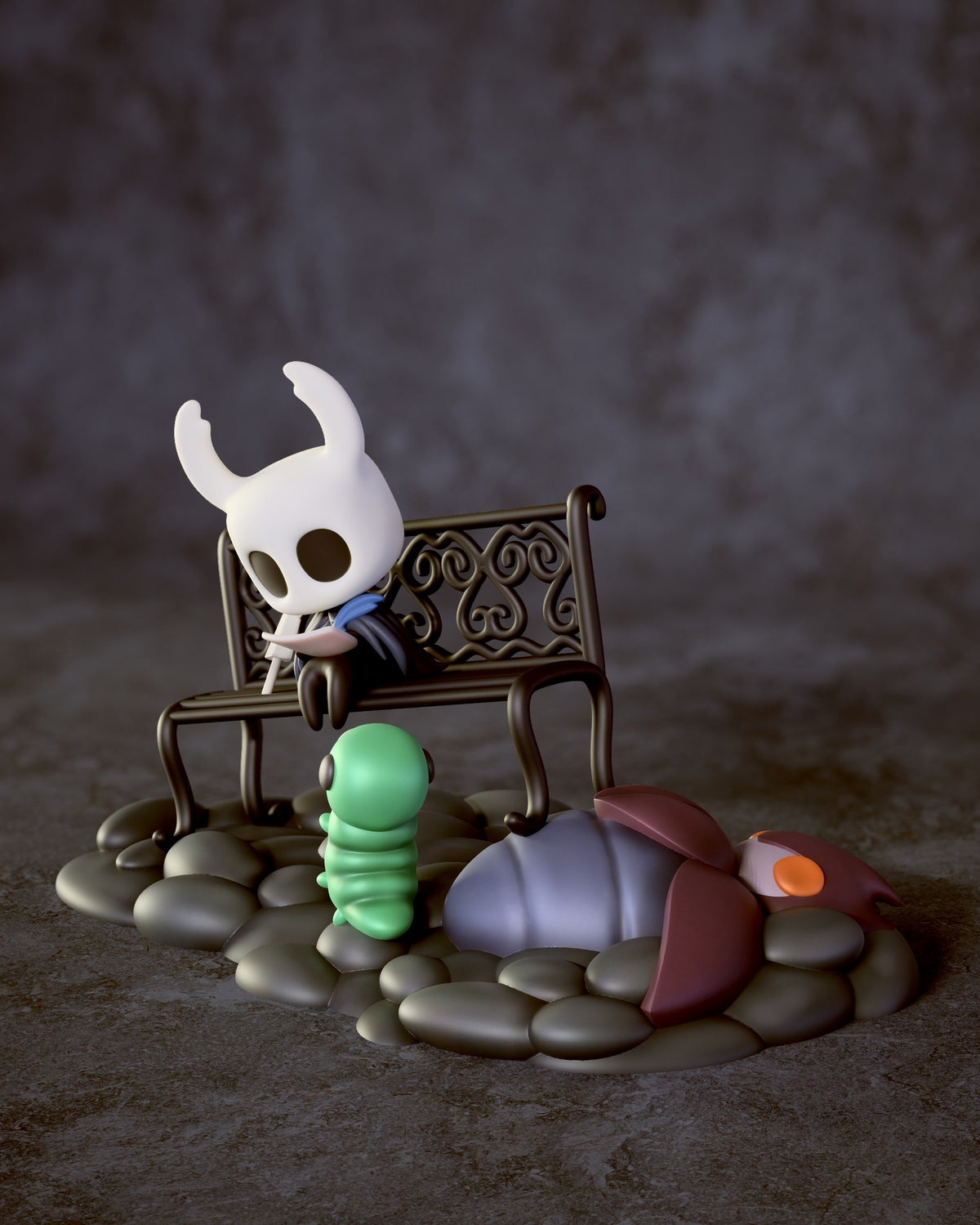 Chibi Hollow Knight resin figure