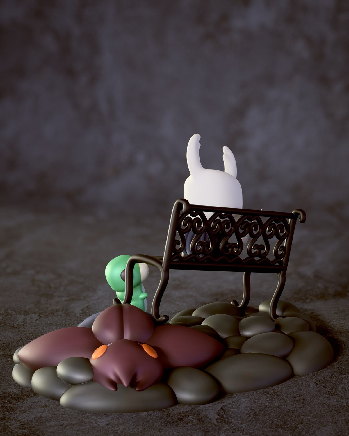 Chibi Hollow Knight resin figure