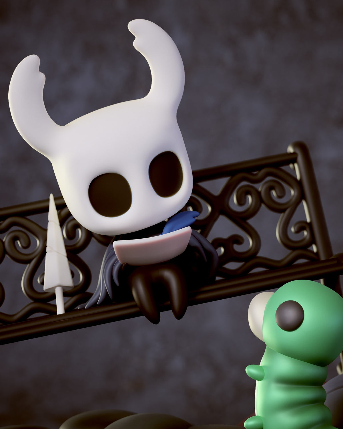 Chibi Hollow Knight resin figure