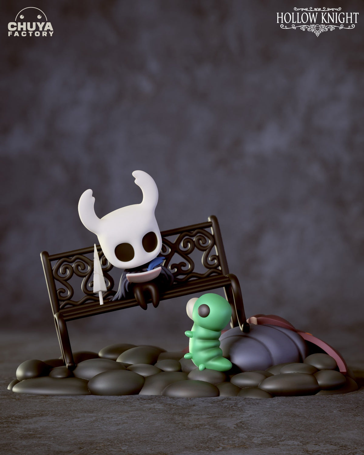 Chibi Hollow Knight resin figure