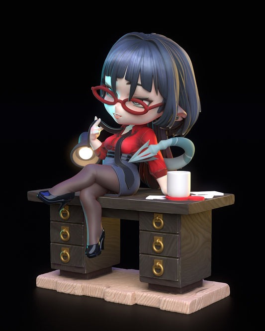 Chibi Jane Doe resin figure