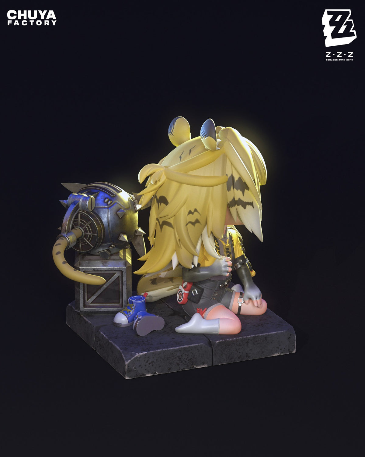 Chibi Jufufu resin figure