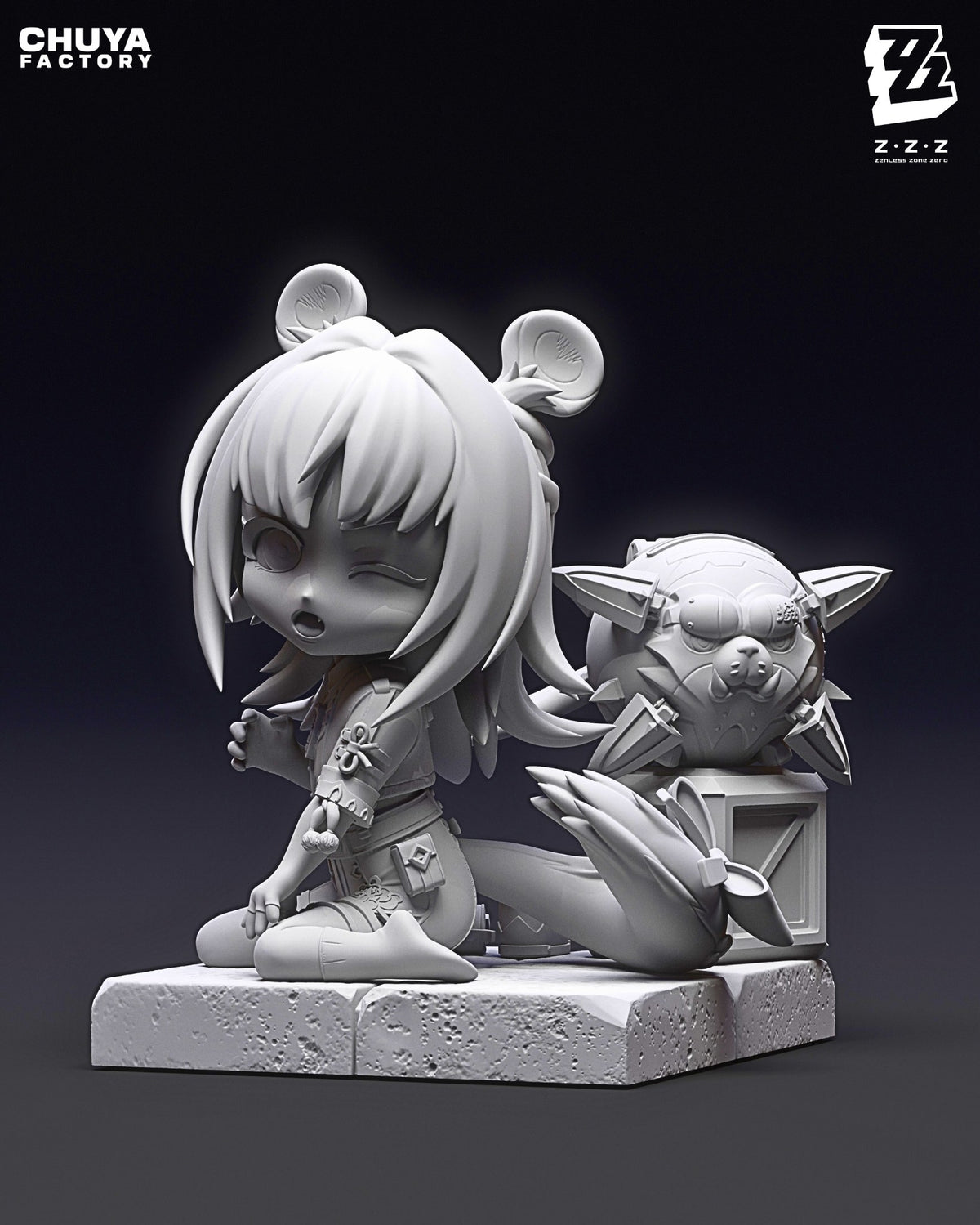 Chibi Jufufu resin figure