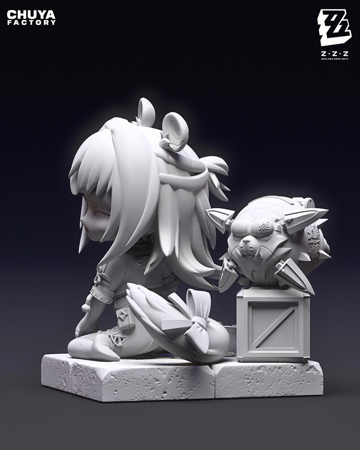 Chibi Jufufu resin figure