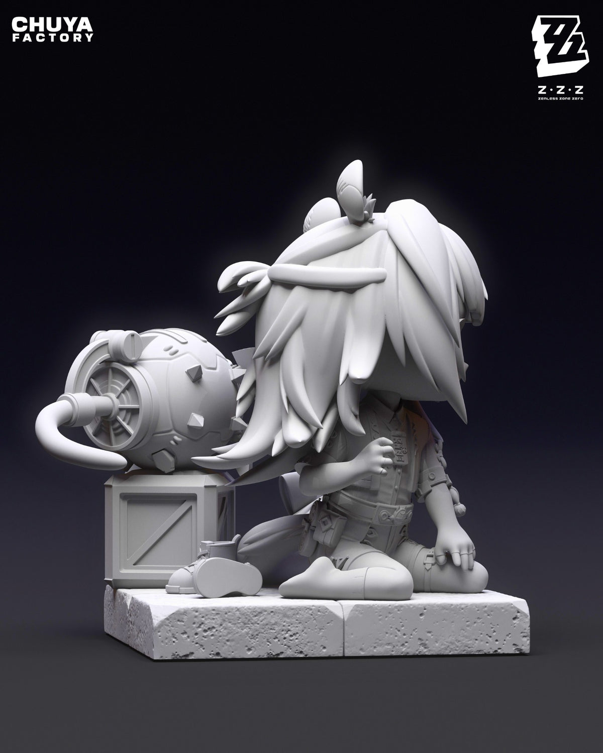 Chibi Jufufu resin figure