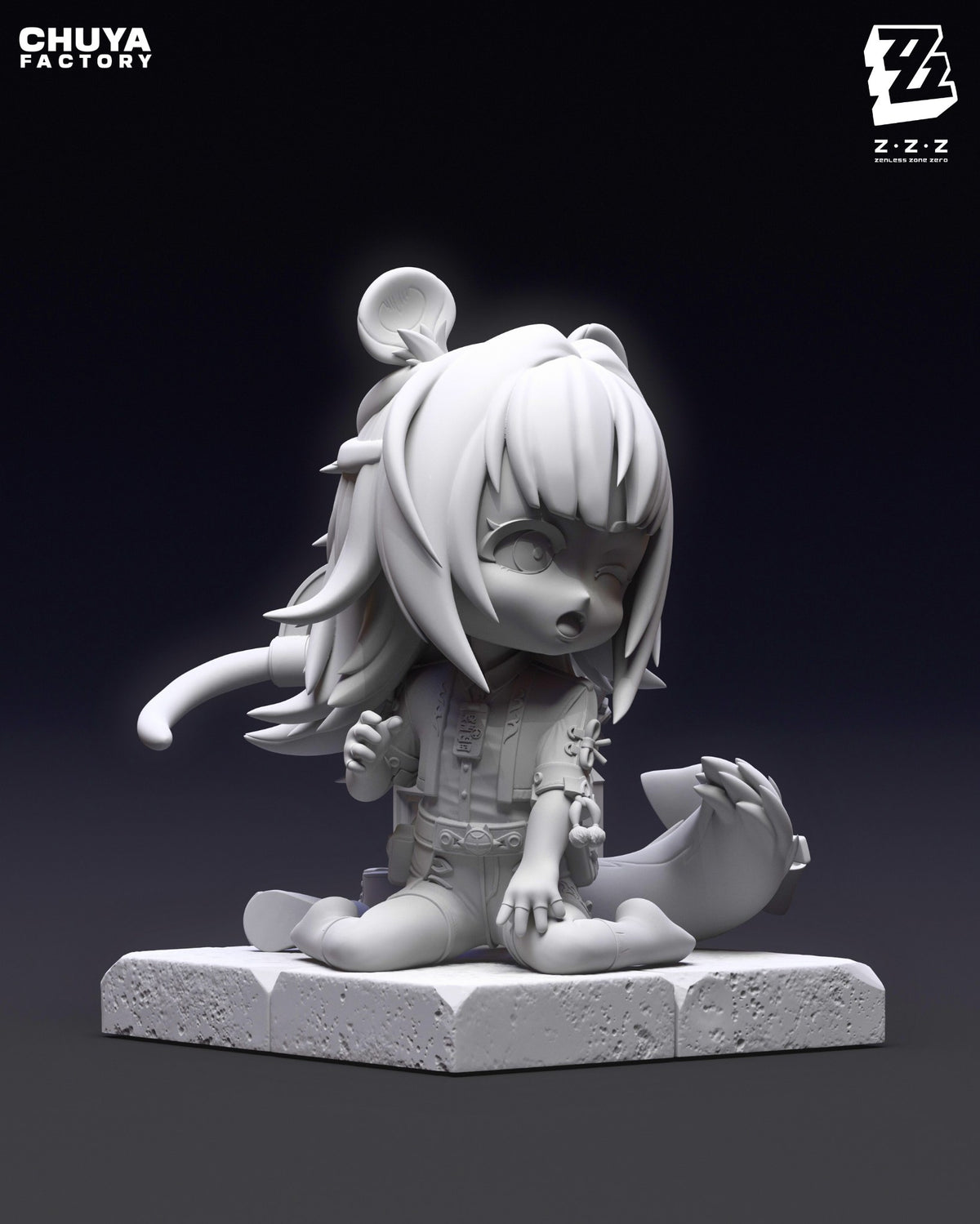 Chibi Jufufu resin figure