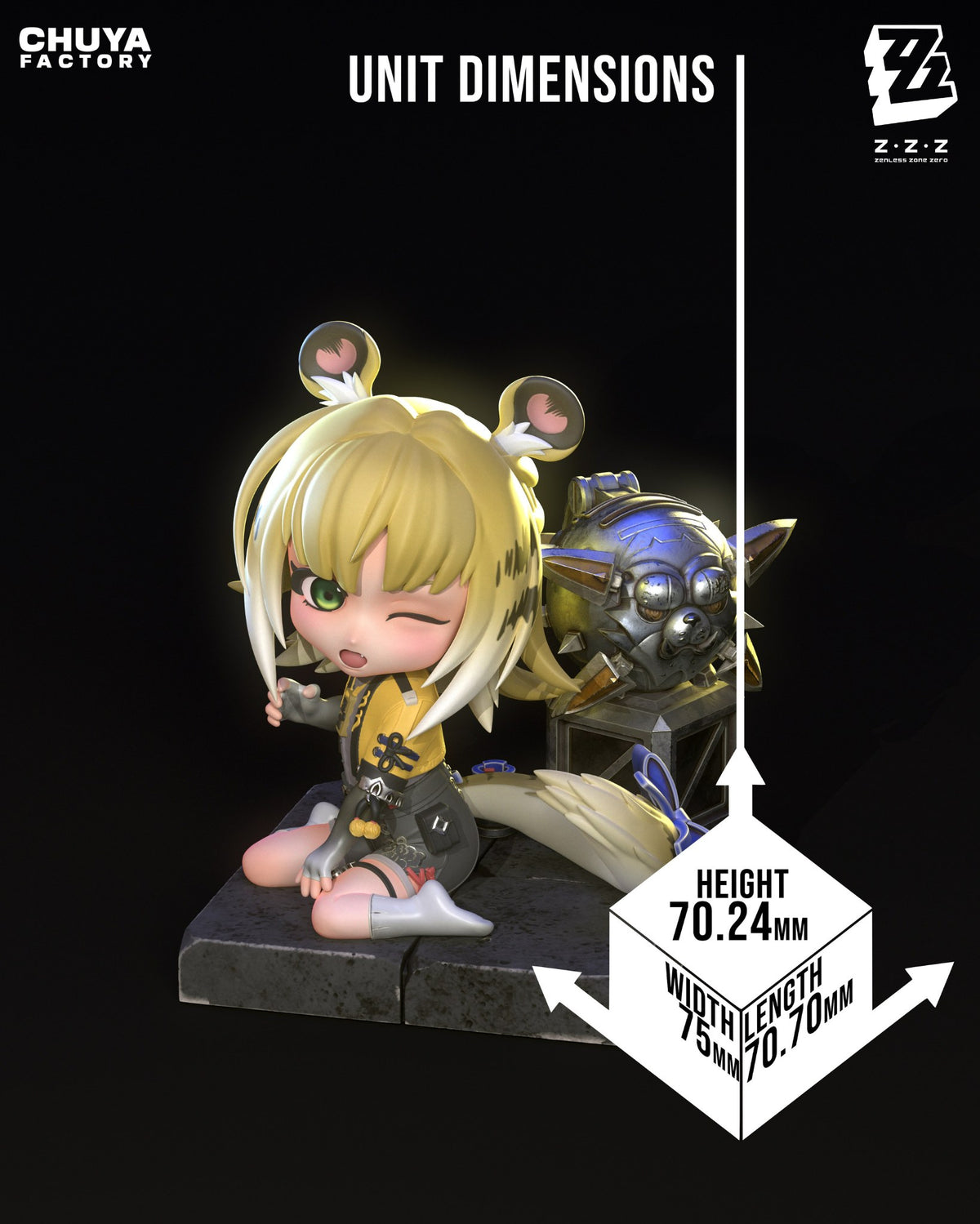 Chibi Jufufu resin figure