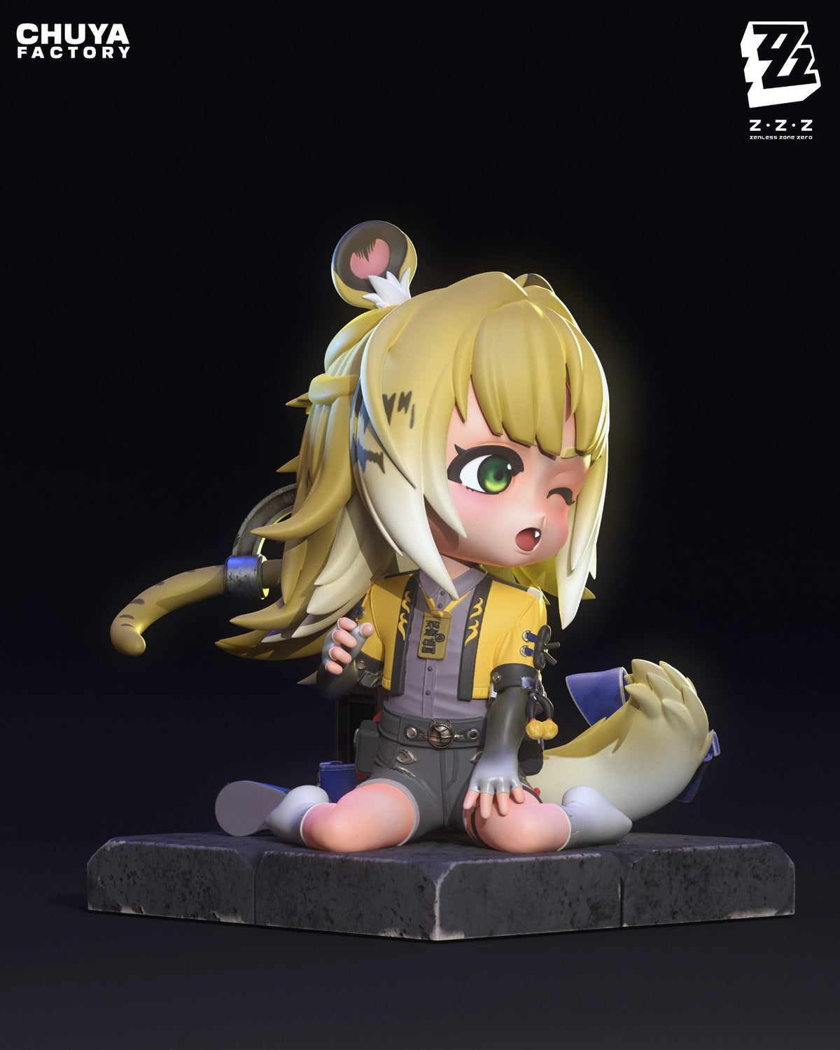 Chibi Jufufu resin figure