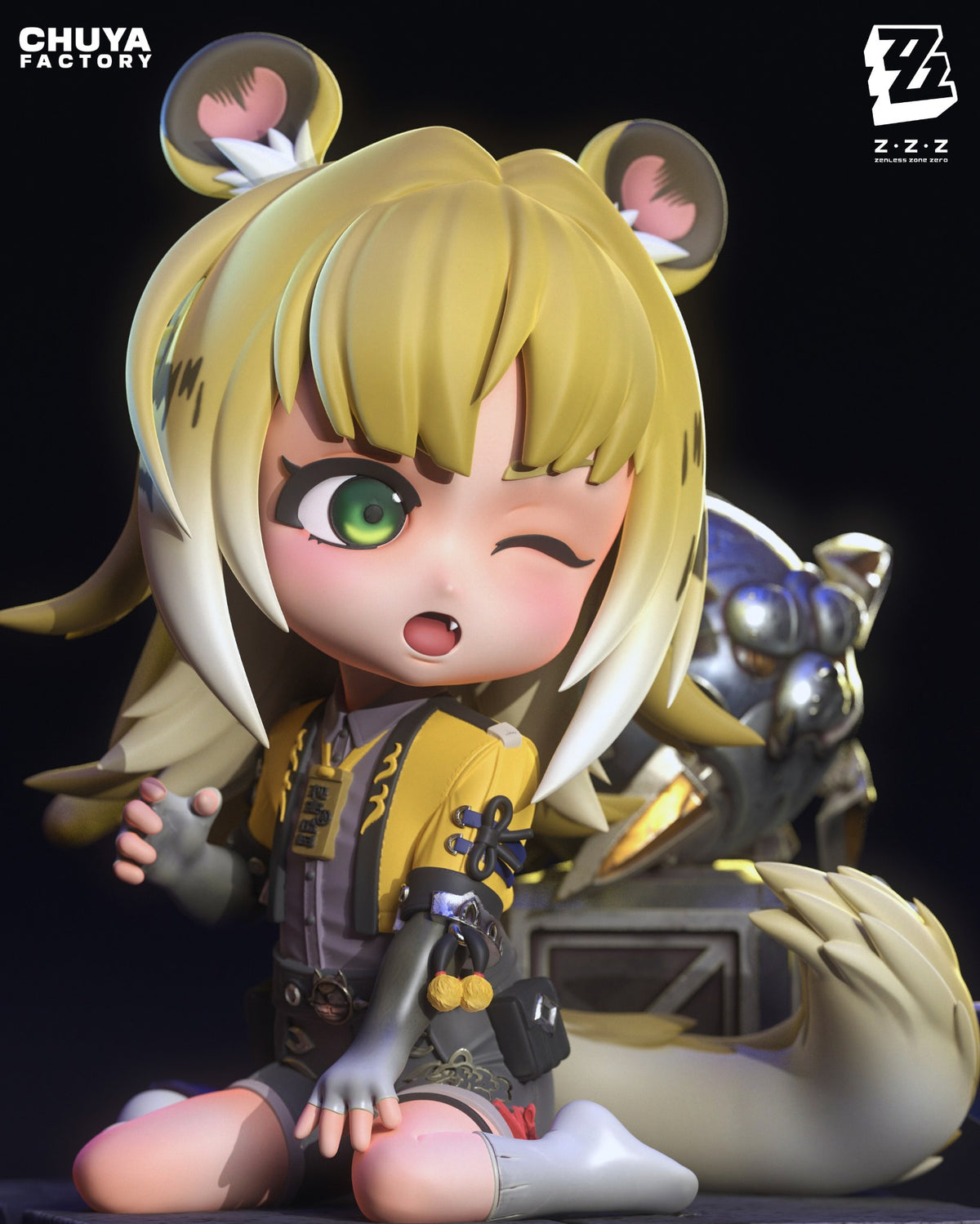 Chibi Jufufu resin figure