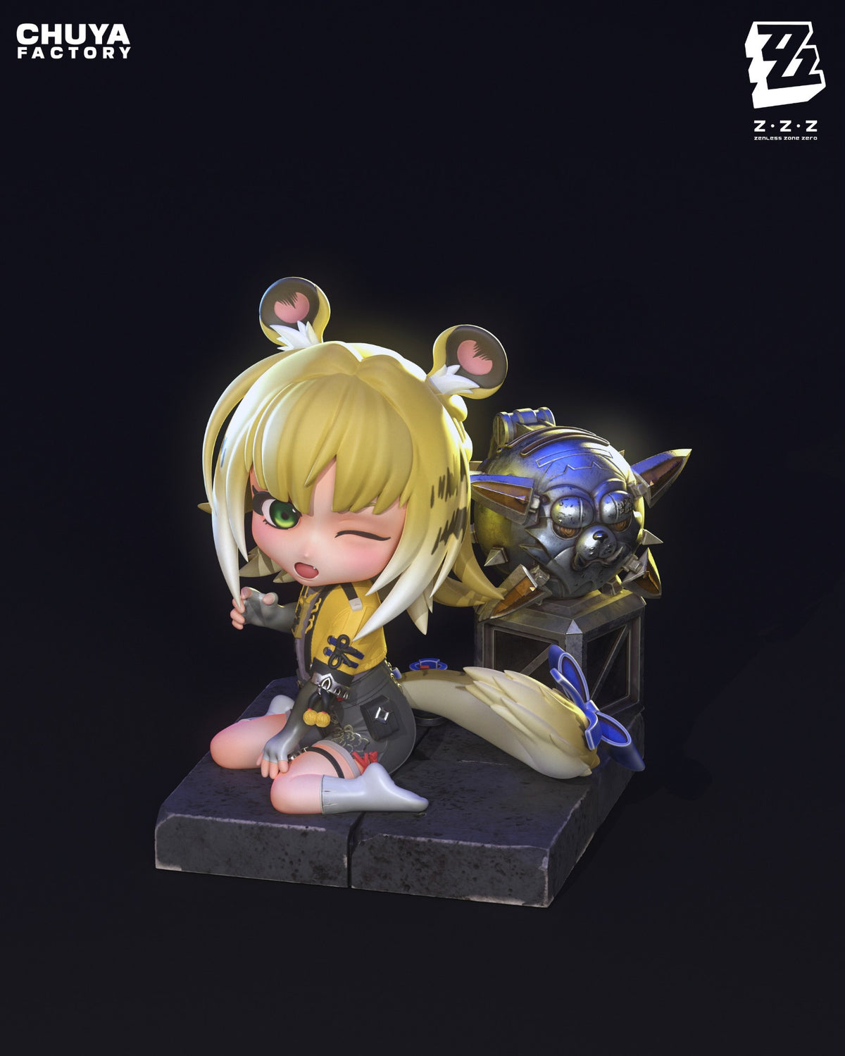 Chibi Jufufu resin figure
