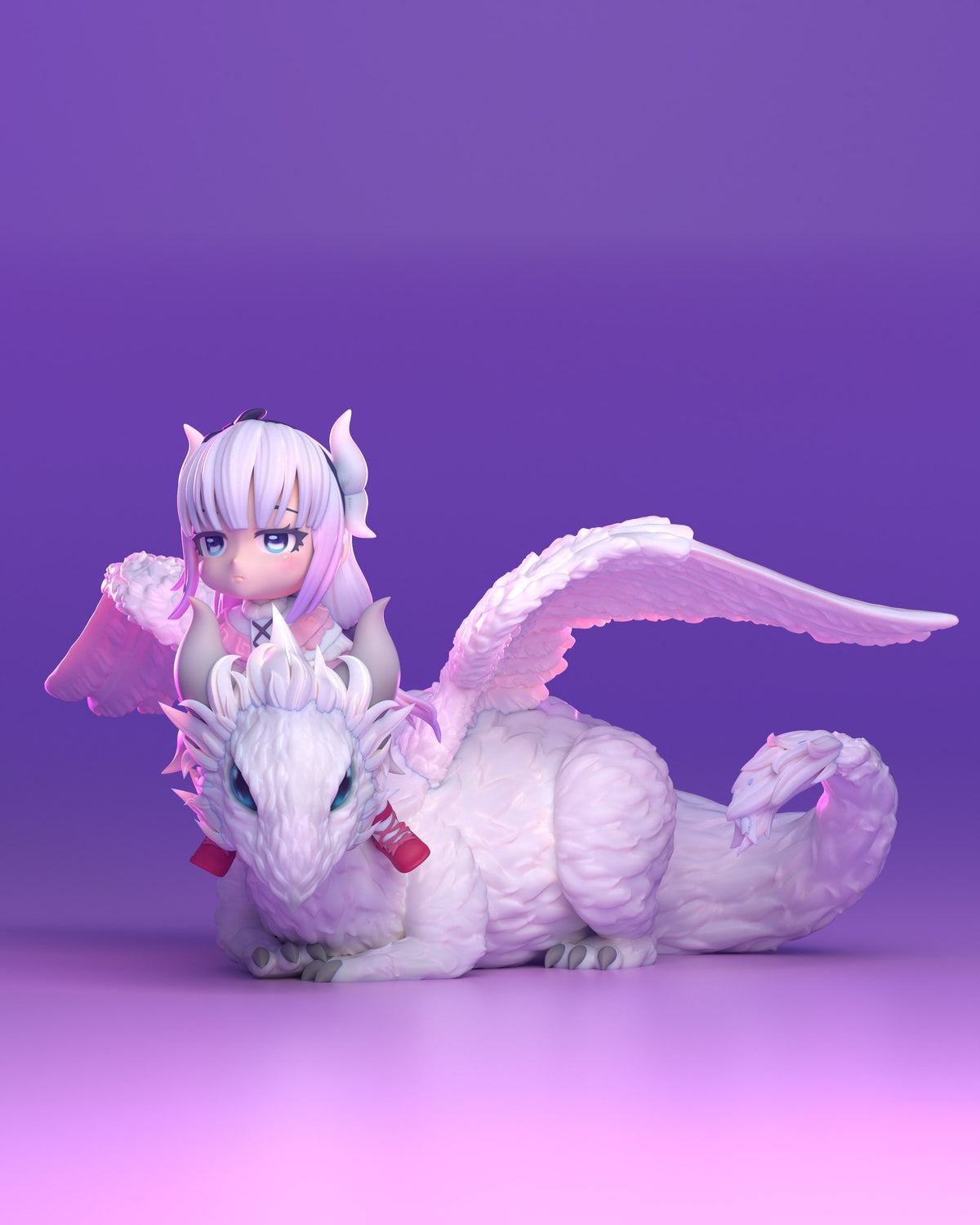 Chibi Kanna Kamui resin figure