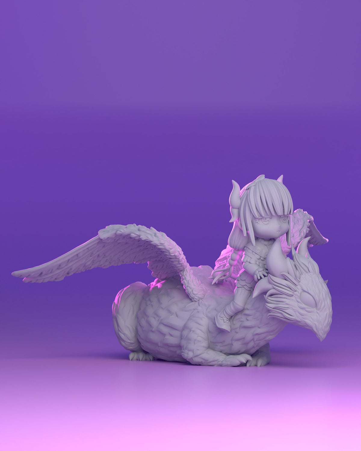Chibi Kanna Kamui resin figure