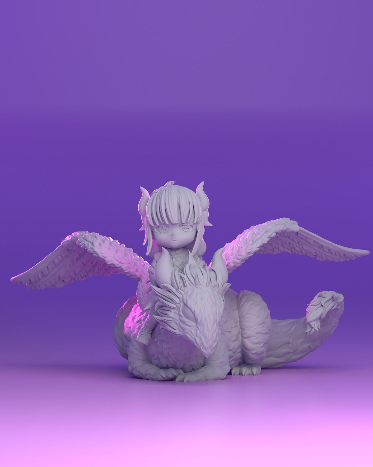 Chibi Kanna Kamui resin figure