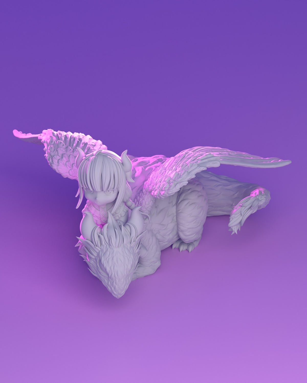 Chibi Kanna Kamui resin figure