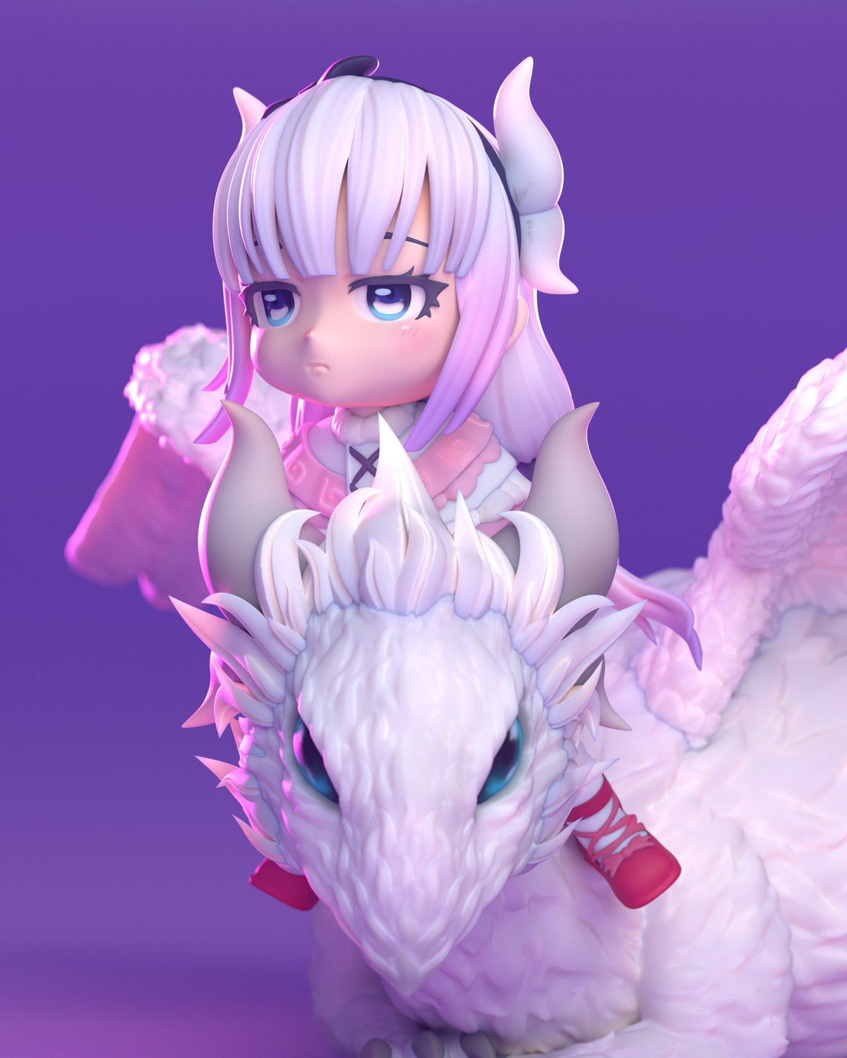 Chibi Kanna Kamui resin figure