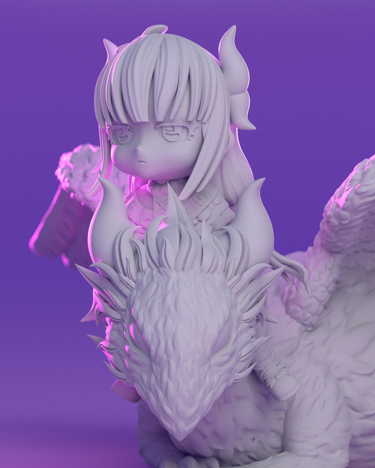 Chibi Kanna Kamui resin figure
