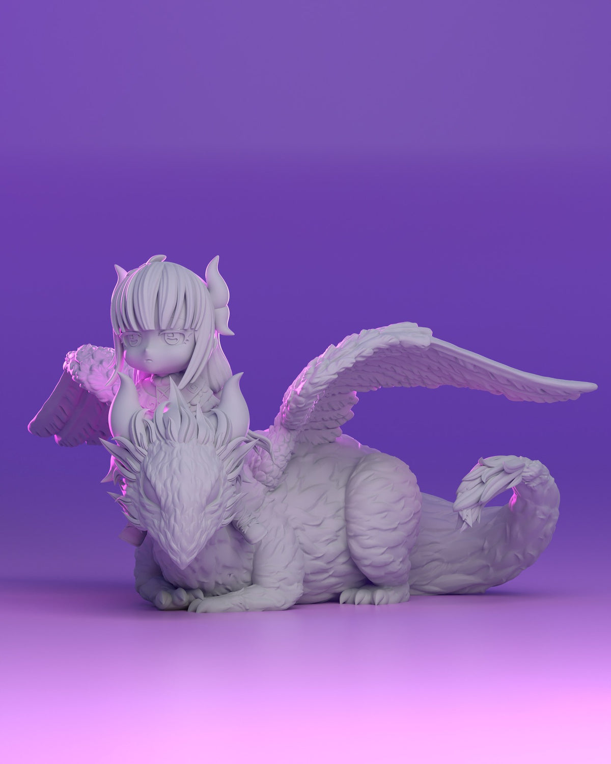 Chibi Kanna Kamui resin figure
