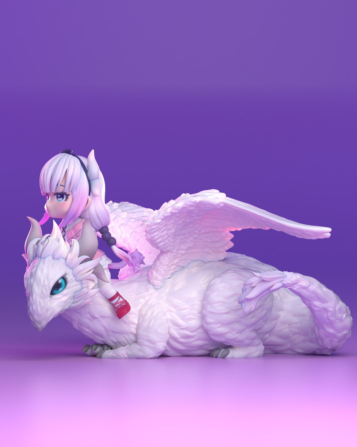 Chibi Kanna Kamui resin figure
