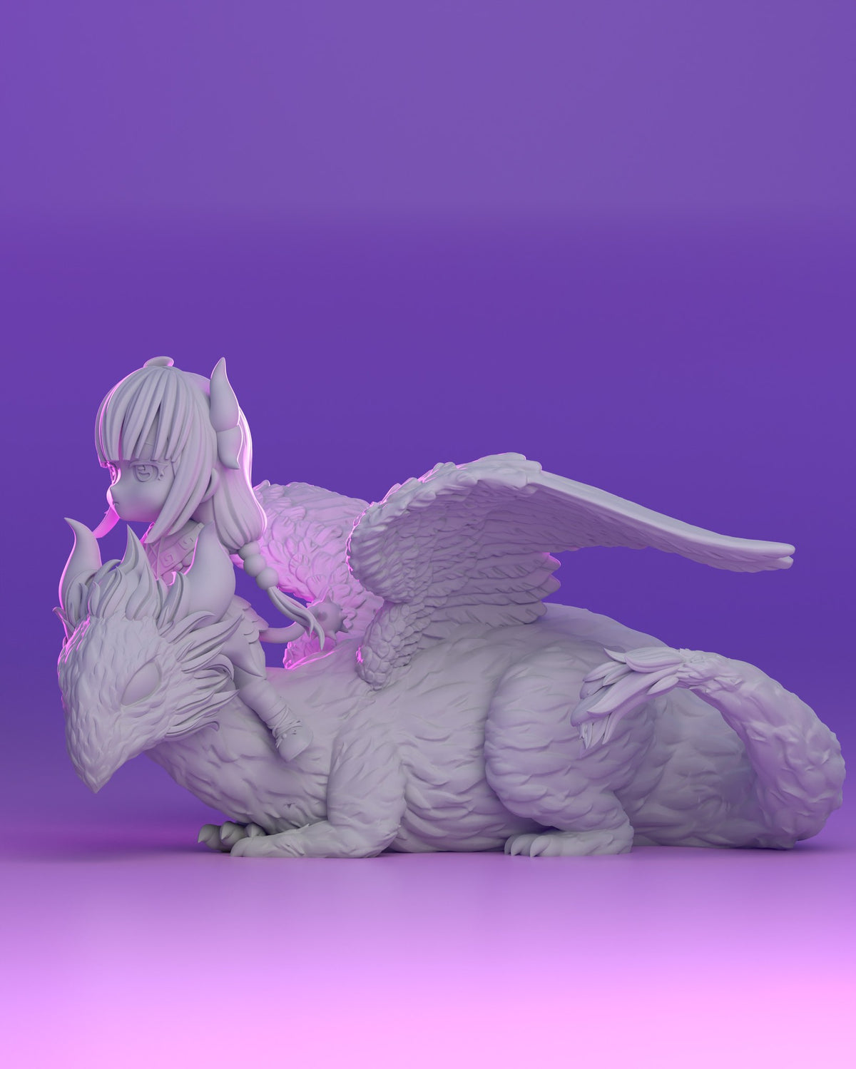 Chibi Kanna Kamui resin figure