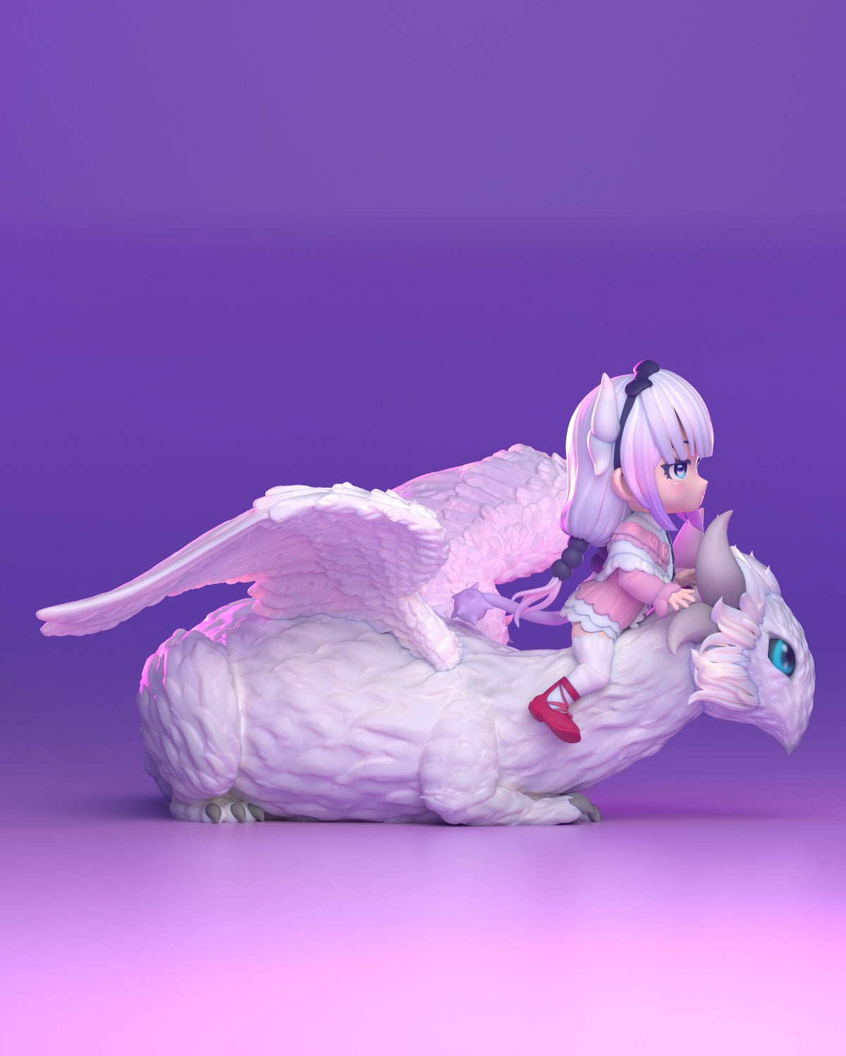 Chibi Kanna Kamui resin figure