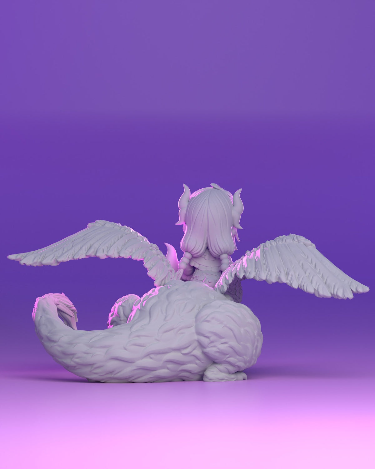 Chibi Kanna Kamui resin figure