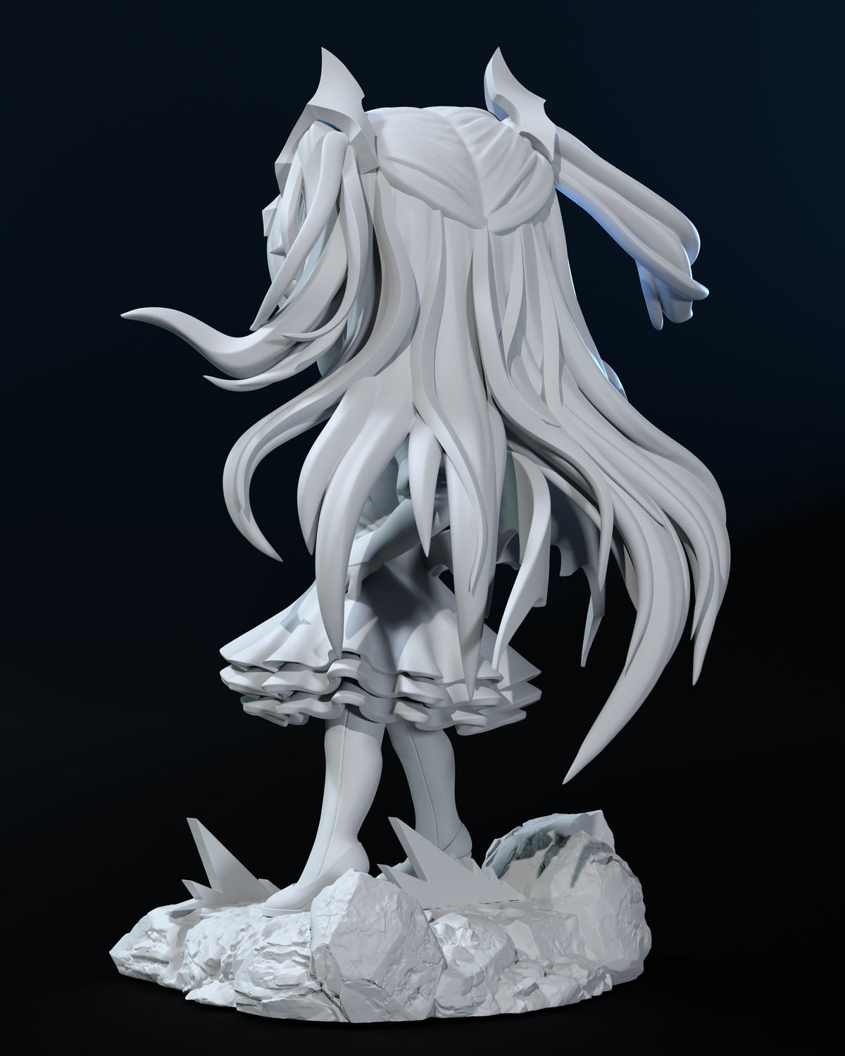 Chibi Krul Tepes resin figure