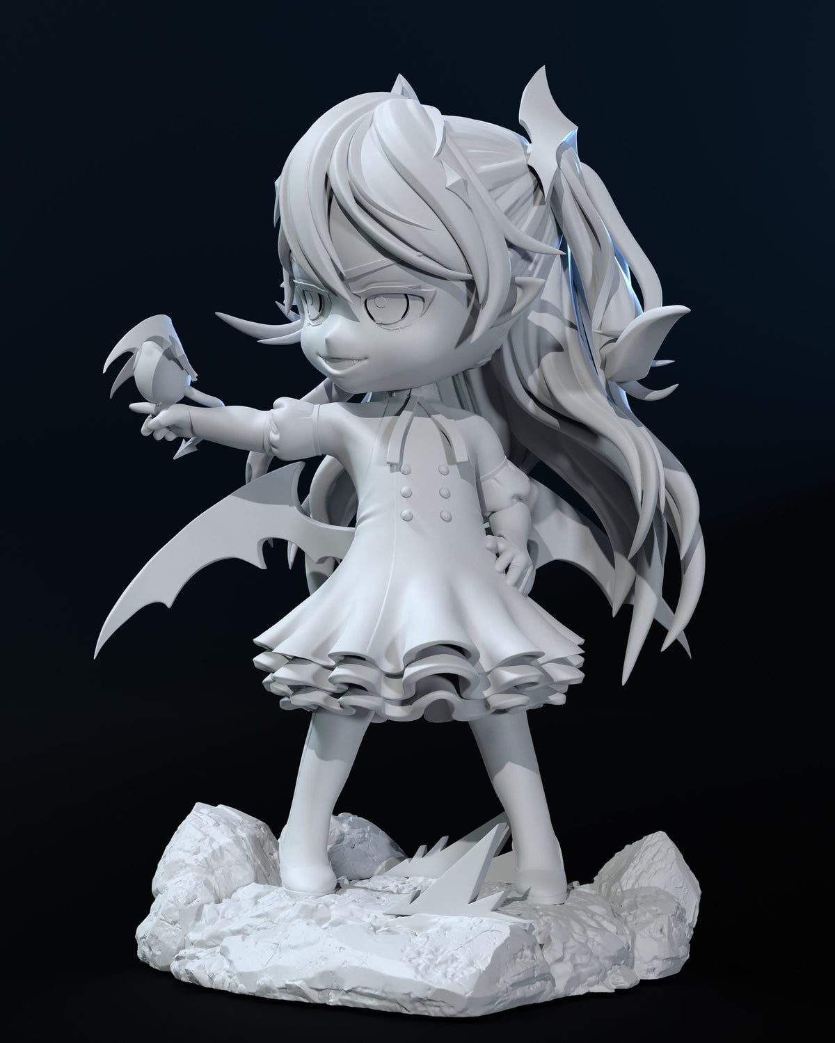 Chibi Krul Tepes resin figure