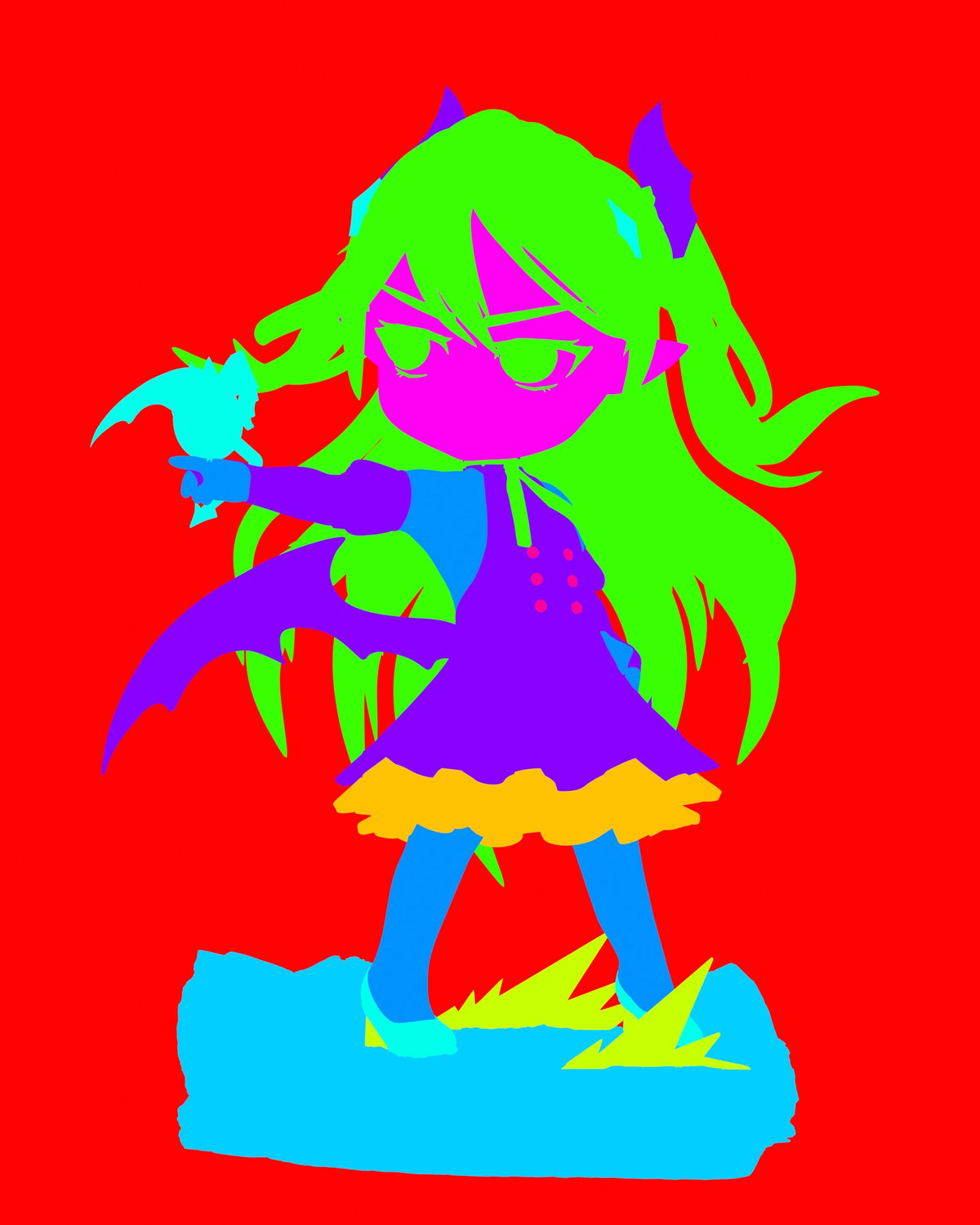 Chibi Krul Tepes resin figure