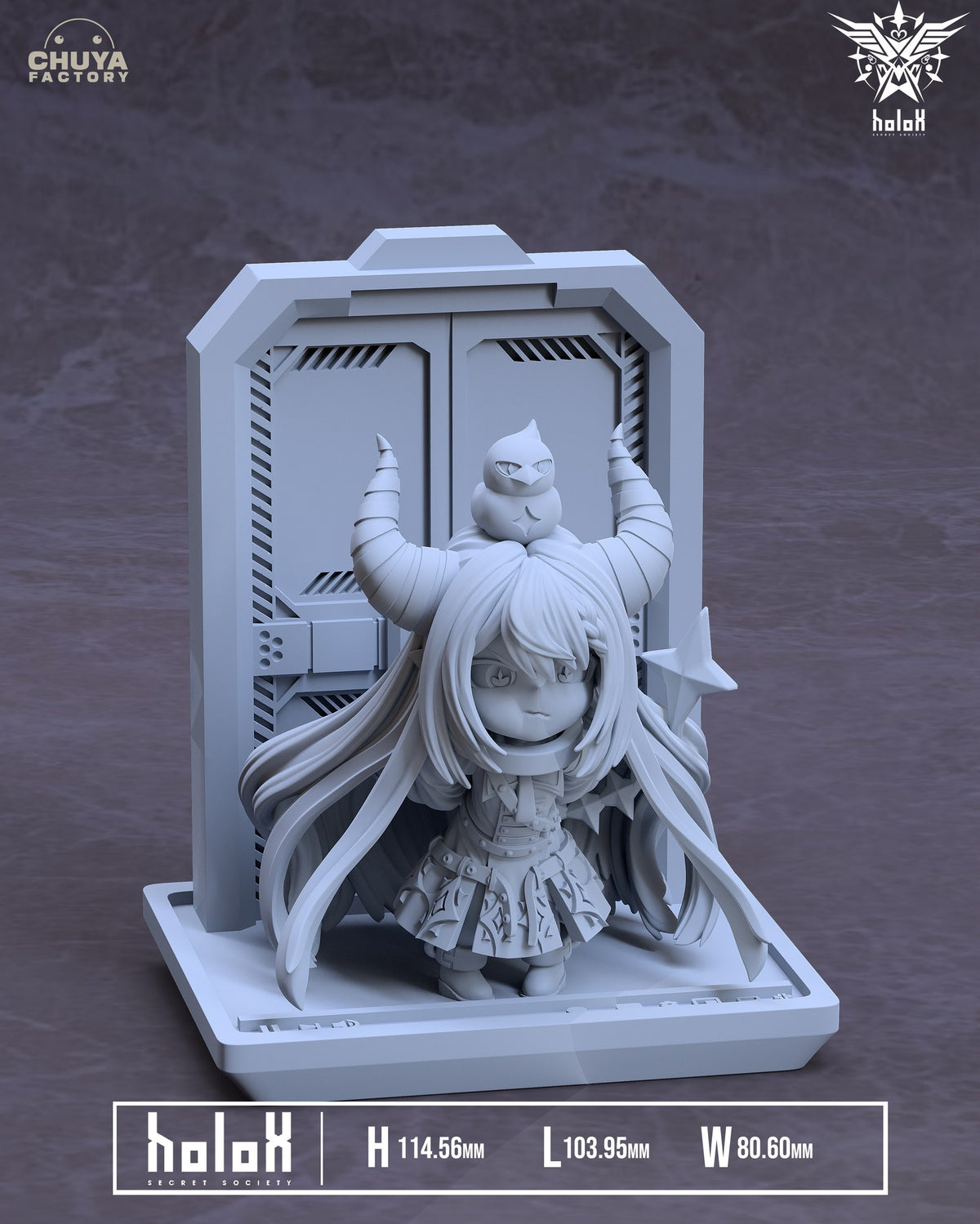 Chibi LaPlus Darkness resin figure