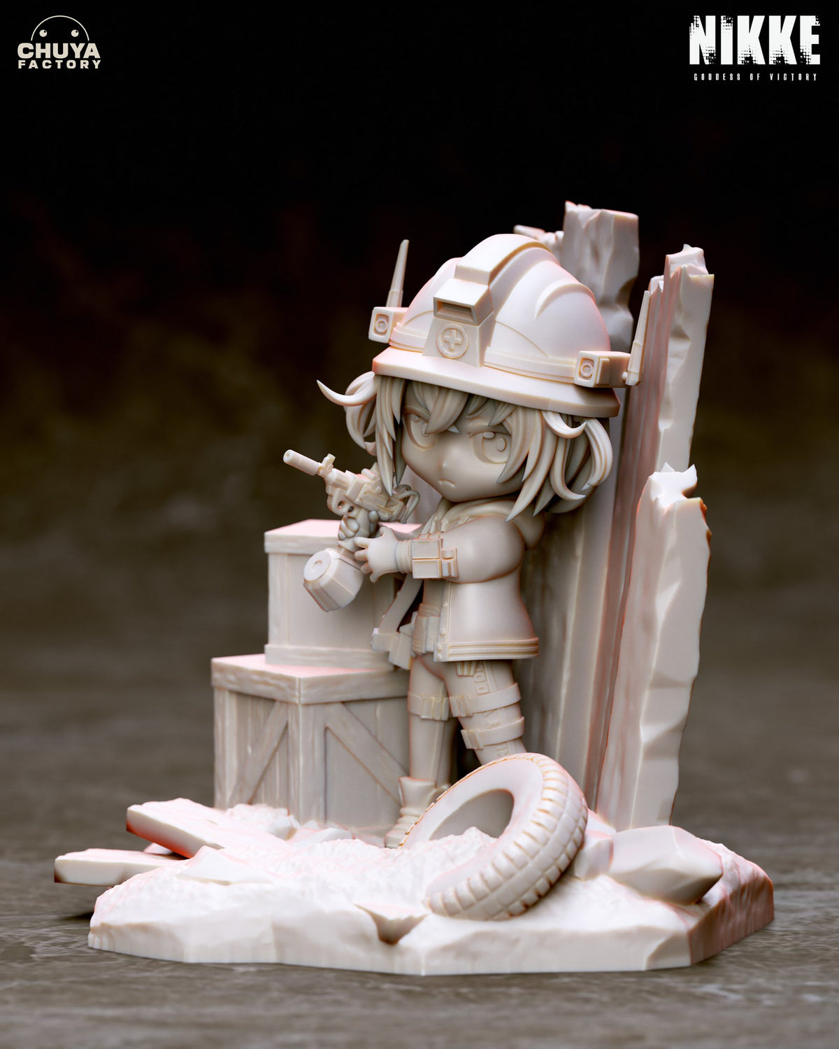 Chibi Liter resin figure