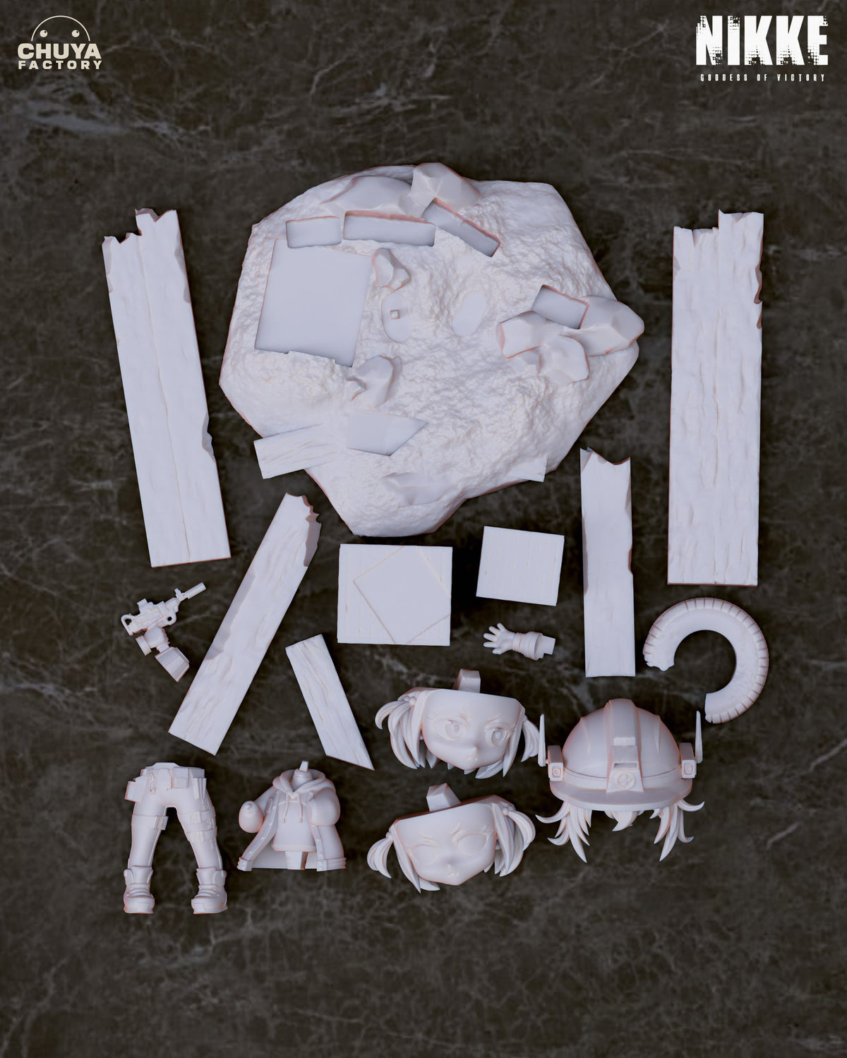 Chibi Liter resin figure