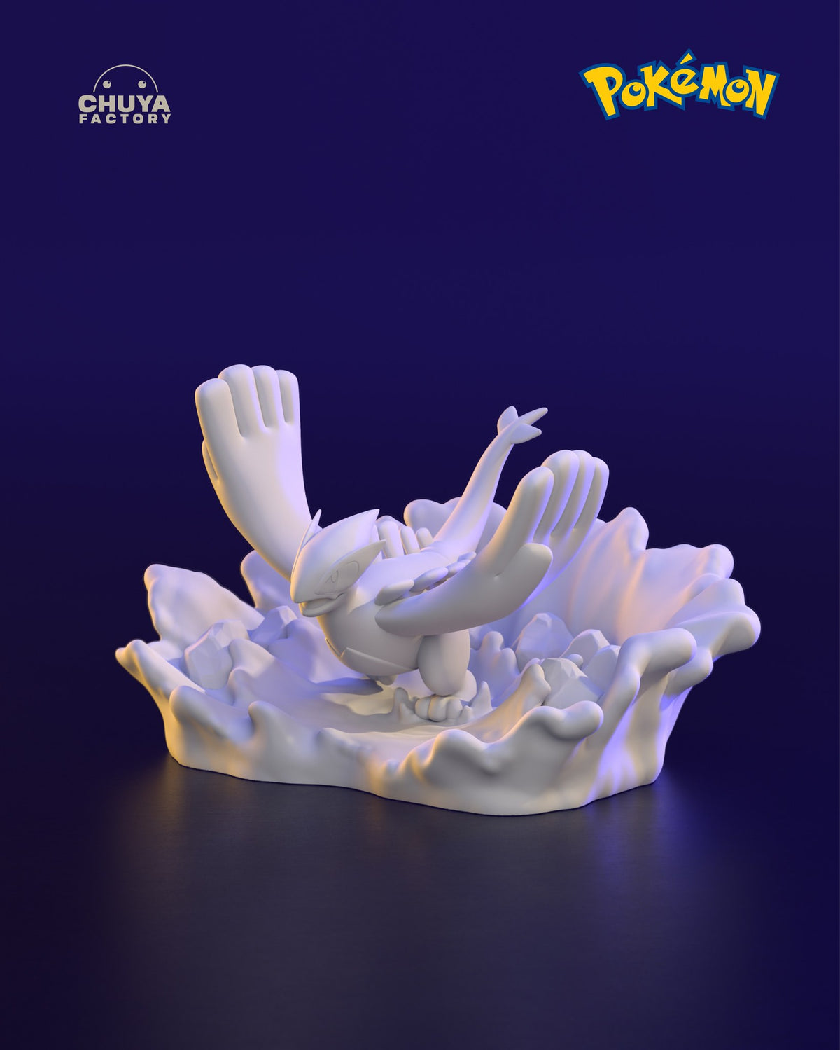 Chibi Lugia resin figure
