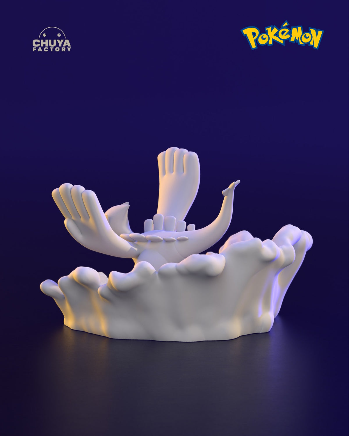 Chibi Lugia resin figure