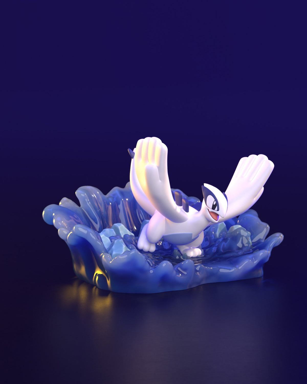 Chibi Lugia resin figure