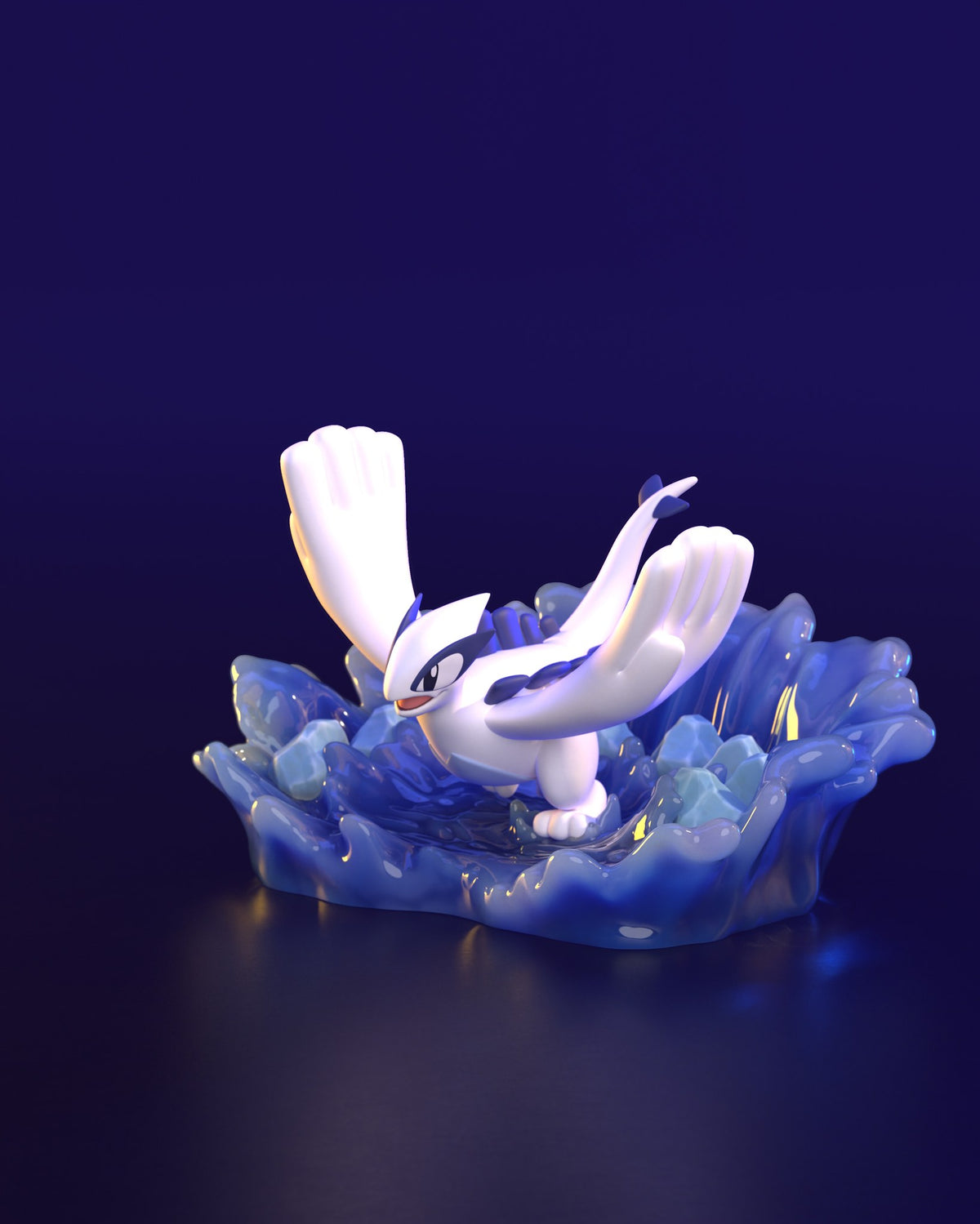 Chibi Lugia resin figure