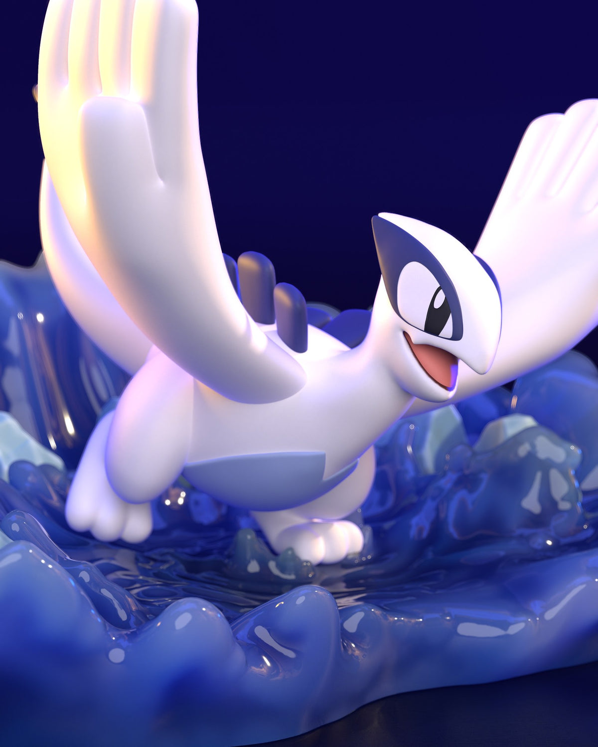 Chibi Lugia resin figure