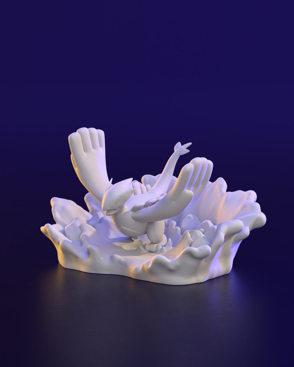 Chibi Lugia resin figure