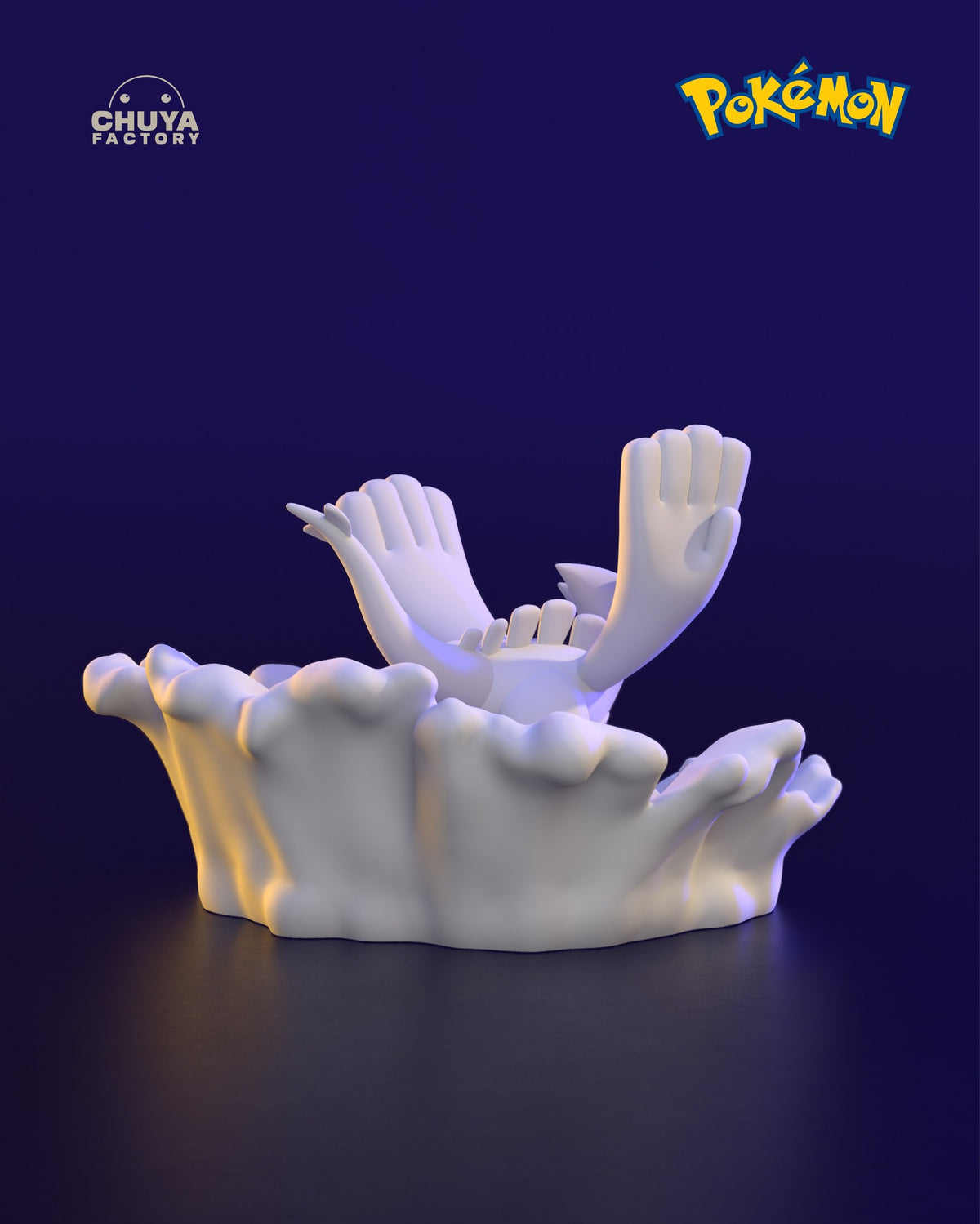 Chibi Lugia resin figure