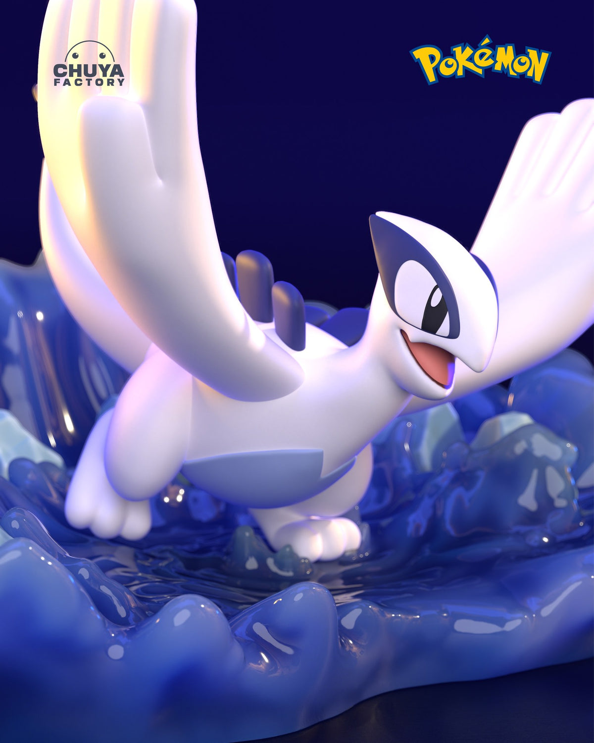Chibi Lugia resin figure