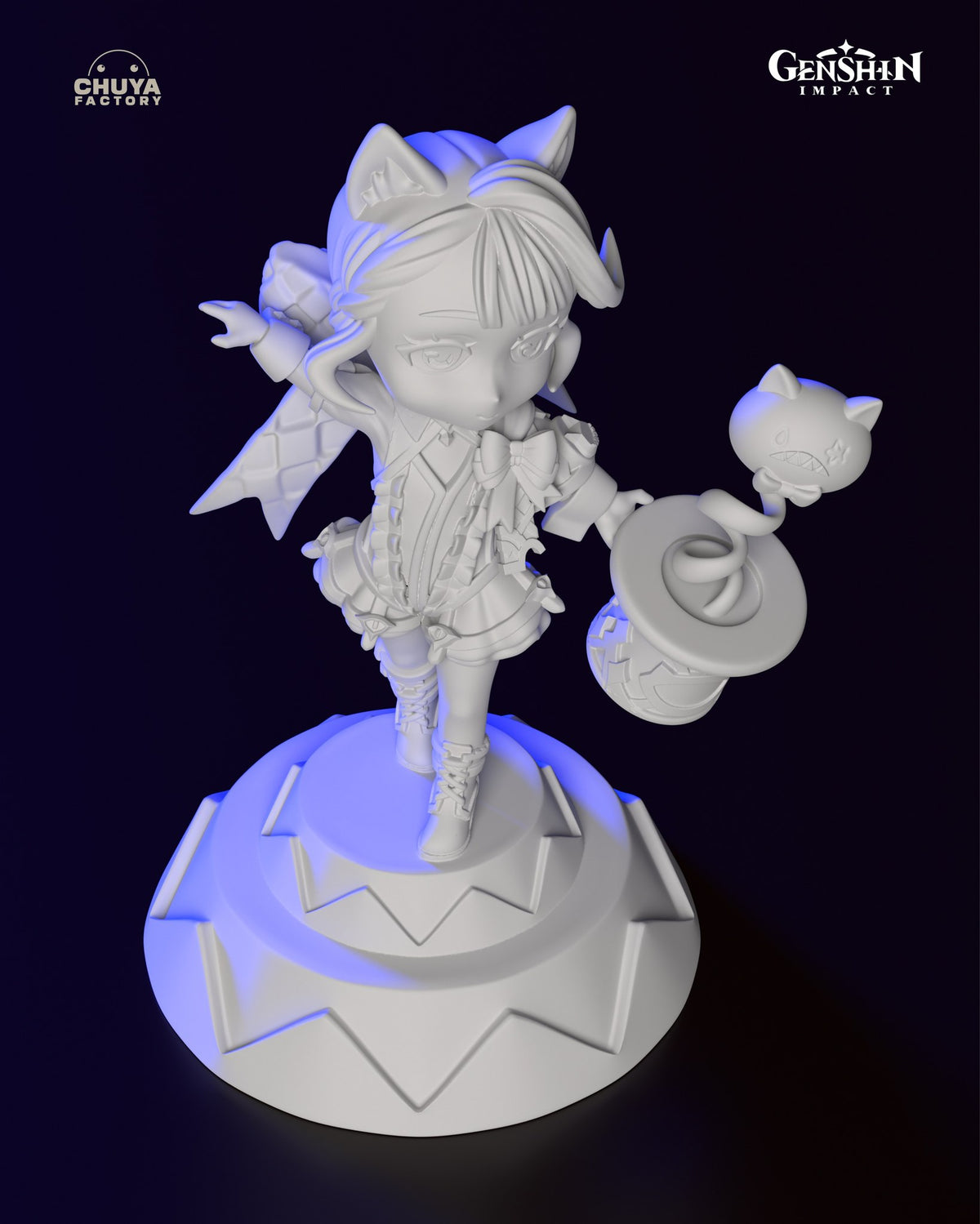Chibi Lynette resin figure